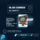 10 Blogspot Zombie web 2.0 High DA/PA Murah Berkualitas  DA 10 | Natural Bukan Hasil Suntikan