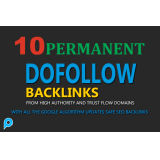 10 DOFOLLOW profile Backlinks DA 40+
