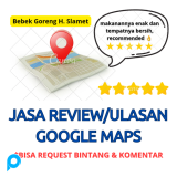 10 Review/Ulasan Google Maps (BERGARANSI & BISA KUSTOM)