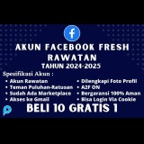 100 Akun Facebook Fresh Rawatan + Halaman/ FP + MP, Berfoto Profil, A2F ON ( Gratis 10 Akun )