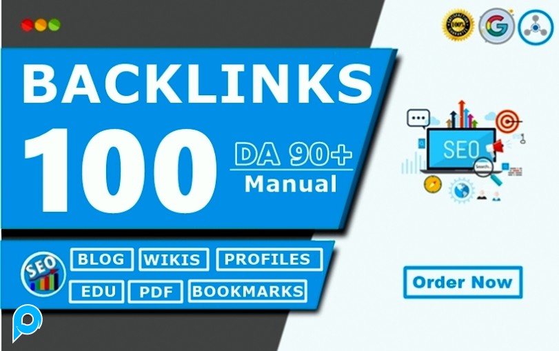 100 Backlink Unik HIGH 90+DA PR9, Web2, content Submission, Wiki Boost top ranking