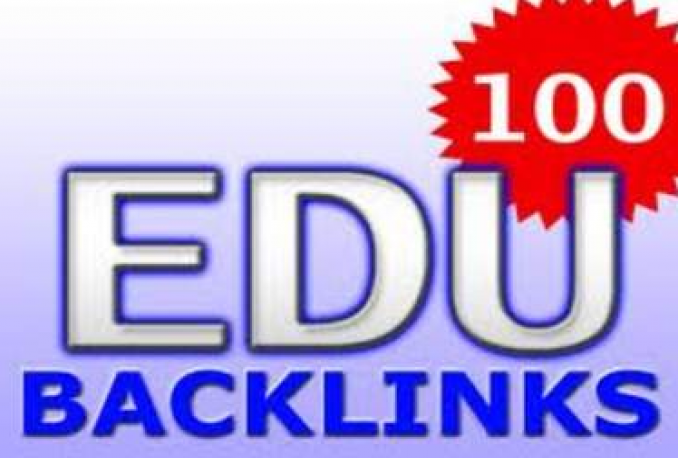 100 EDU Backlink High Autority Backlink by shubham99 PROMO