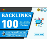 100 HIGH 90+DA Backlinks PR9, Web2, Article Submission dan Wiki