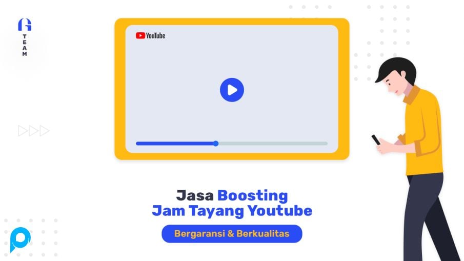 100 Jam Tayang Youtube Bergaransi 30 Hari dengan Metode Berkualitas bukan RDP!