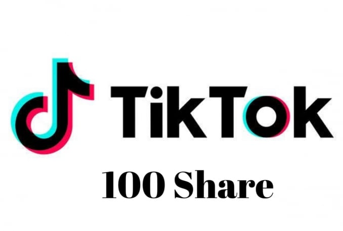 100 Share Post Tiktok