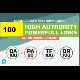 100 backlink High Authority DA 70 - 90