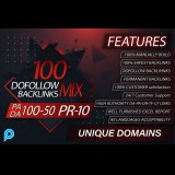 100 domain unik HQ DA 50 hingga 100 ditambah Rank Booster Seo Backlinks