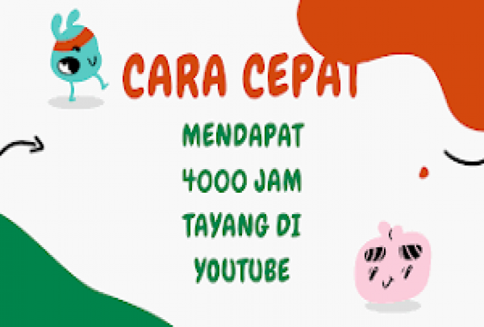 100 jam tayang youtube murah
