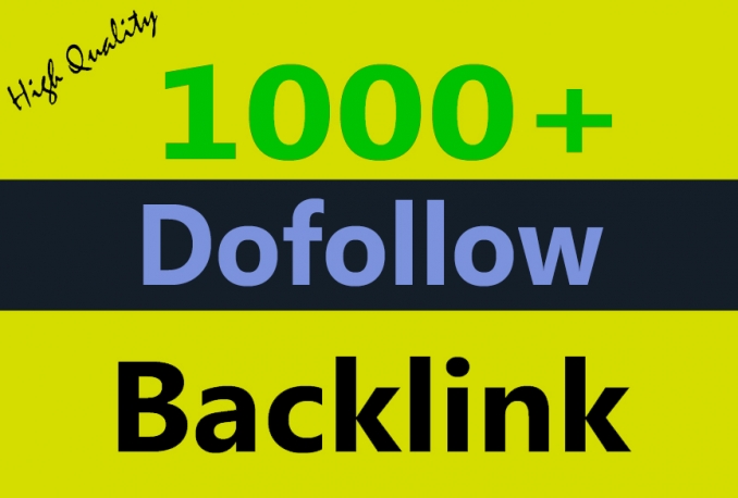 1000+ backlink seo dofollow