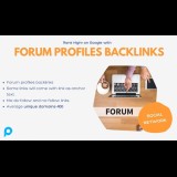 1000 Forum profiles backlinks