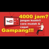 1000 jam tayang youtube