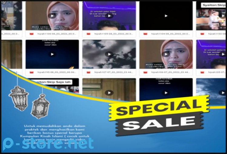 1000 Konten Islami Ramadhan Muslim 2022 Sosmed Tiktok IG Reels Story Youtube Short