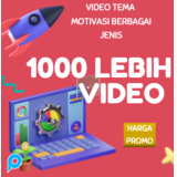 1000+ konten video motivasi siap upload