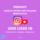 1000 Likes Instagram Real High Quality Termurah + Bonus