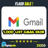 1000 List Gmail Ekor Dengan 1 Akun Gmail Utama Induk untuk Kebutuhan Registrasi