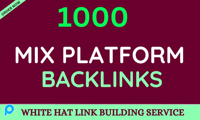 1000 Mix Platform Backlink Berkualitas