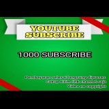1000 SUBSCRIBE YOUTUBE