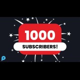 1000 Subscribers YouTube Murah Bergaransi