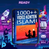 1000+ VIDEO KONTEN ISLAMI No Copyright Siap Upload Keperluan Konten Kreator Affiliate - Video Conten