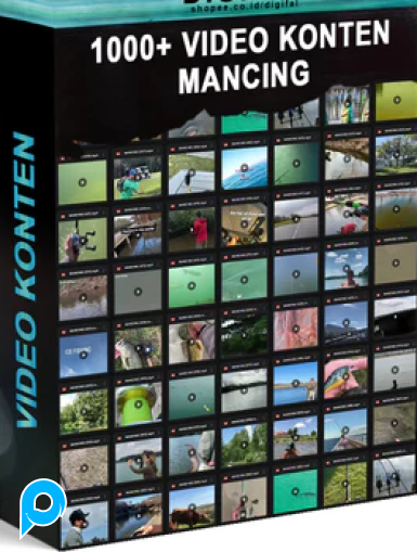 1000 video Konten mancing siap upload