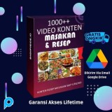 1000 Video Konten Masak dan Resep Siap Upload FYP - Video No Copyright