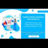 1000 Website Traffic Indonesia From Google.id Search Custom Keyoword | Natural Bounce Rates | Organi