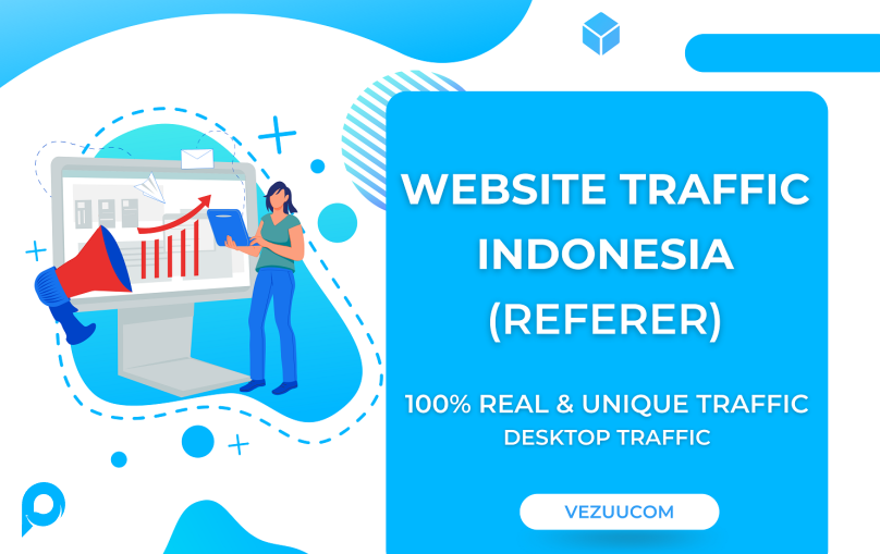 1000 Website Traffic Indonesia Pilih Sumber / Referer | Low Bounce Rates | 100% Real & Unique Traffi