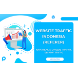 1000 Website Traffic Indonesia Pilih Sumber / Referer | Low Bounce Rates | 100% Real & Unique Traffi