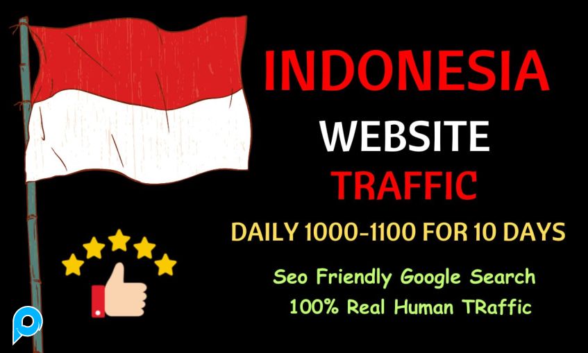 10.000 Indonesia TARGETED Organic Web Traffic to your website