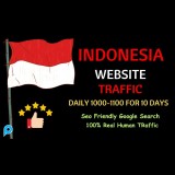 10.000 Indonesia TARGETED Organic Web Traffic to your website