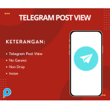 10.000 View Post Telegram Berkualitas Non Drop