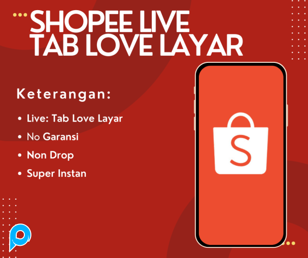 100.000 Tab Love Shopee Live