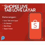 100.000 Tab Love Shopee Live