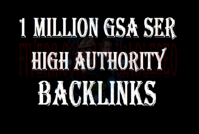 1000.000 backlink GSA untuk membantu peringkat situs/web apapun