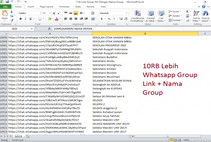 10rb Whatsapp Group Link Beserta Judul Group untuk Promosi Bisnis