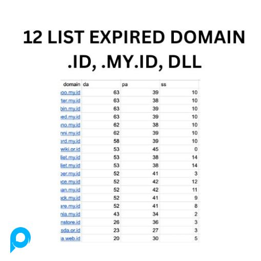 12 LIST EXPIRED DOMAIN .MY.ID, ID,  DA/PA Upto 50/40!!