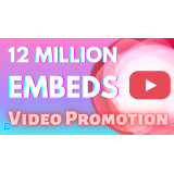 12 Million YouTube Video Embeds dan Backlinks