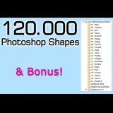 120.000 Photoshop Shapes + Bonus