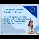 124 Million Europe Email List Active 2024