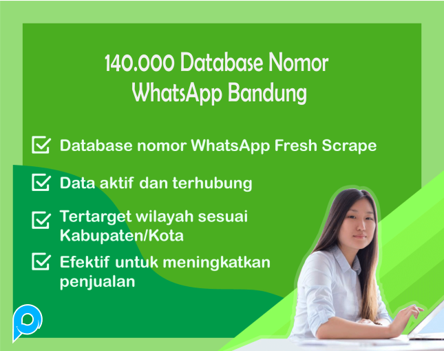 140,000 Database Nomor WhatsApp Bandung