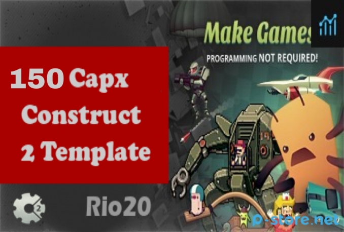 150 Construct 2 Capx Template Siap Edit