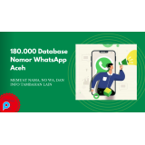 180.000 Database Nomor WhatsApp Aceh
