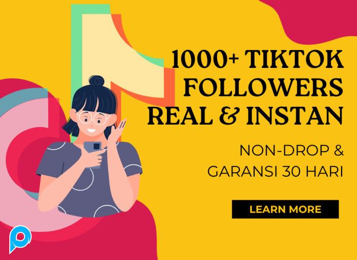 [1k] 1000 TikTok Followers Real HQ Permanen & Proses Instan