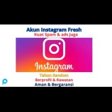2 AKUN INSTAGRAM FRESH MANTUL HIGH QUALITY