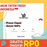 2 AKUN TIKTOK kosongan FRESH FOLLOWER INDO INDONESIA MURAH bisa UNTUK DITAUTKAN KE TIKTOK SHOP SELLE