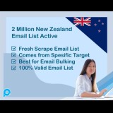2 Juta New Zealand Email List Aktif 2025