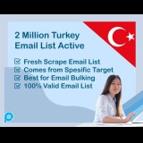 2 Million Turkey Email List Aktif 2024