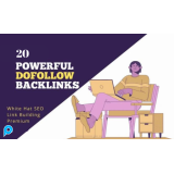 20 backlink Dofollow DA 35+ Include Article atau Descripsi dikerjakan secara manual