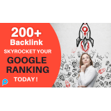 200 Backlink Domain Rating 50-100 dikerjakan secara manual cocok untuk menaikkan peringkat google