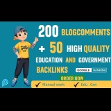 200 dofollow comments dan 50 edu gov backlinks